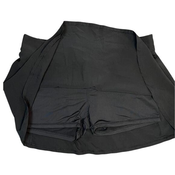 Olivia sport black tennis skort activewear pickleball golf neutral Gorpcore - Picture 3 of 4
